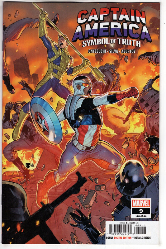 MARVEL PRH COMIC BOOK CAPTAIN AMERICA SYMBOL OF TRUTH #9