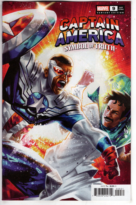 MARVEL PRH COMIC BOOK CAPTAIN AMERICA SYMBOL OF TRUTH #9 MANHANINI Variant
