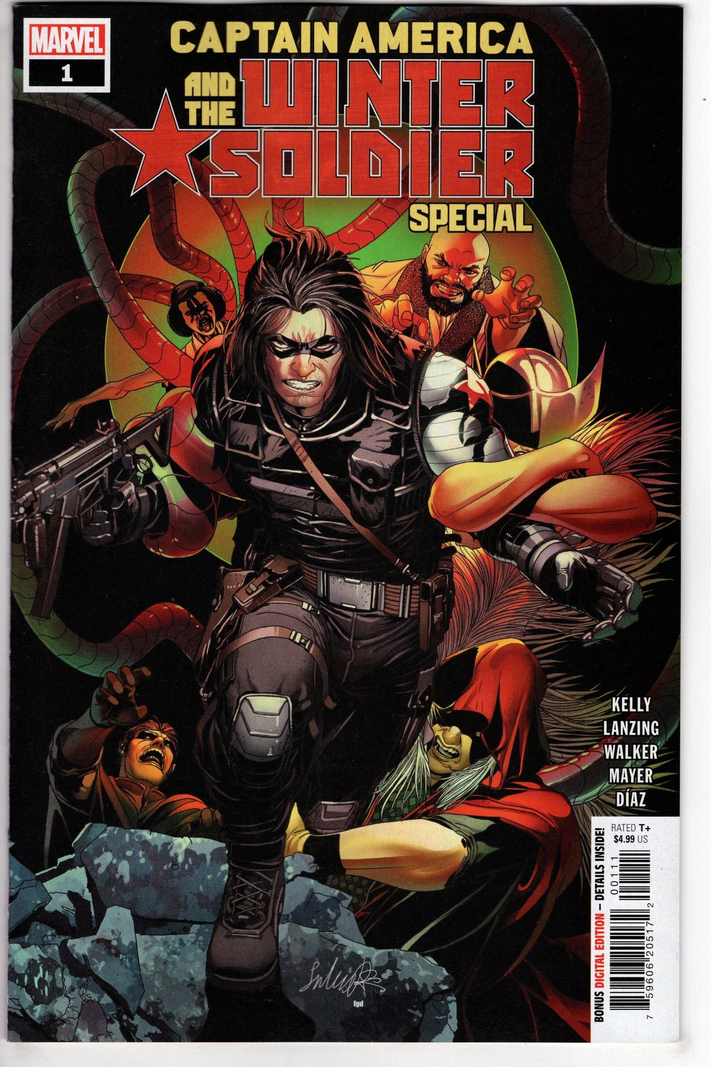 MARVEL PRH COMIC BOOK CAPTAIN AMERICA WINTER SOLDIER SPECIAL #1