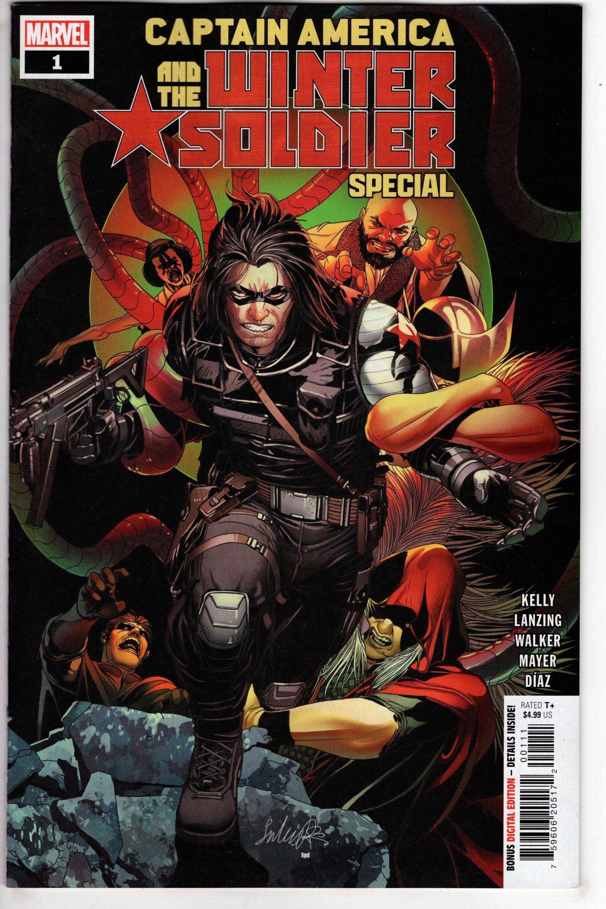 MARVEL PRH COMIC BOOK CAPTAIN AMERICA WINTER SOLDIER SPECIAL #1