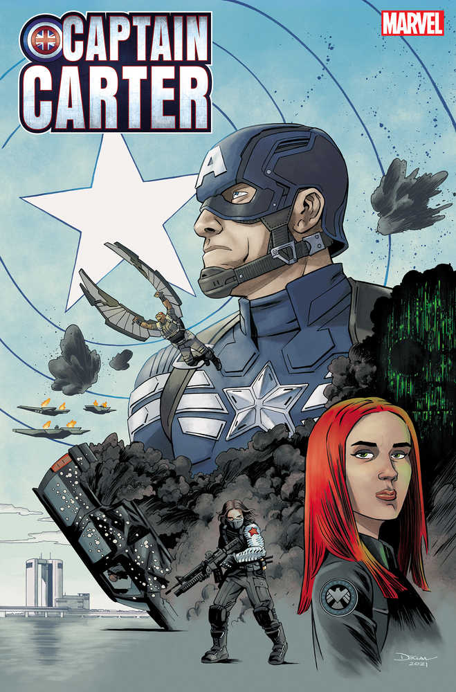 MARVEL PRH COMIC BOOK Captain Carter #1 (Of 5) Shalvey Infinity Saga Phase 2 Variant