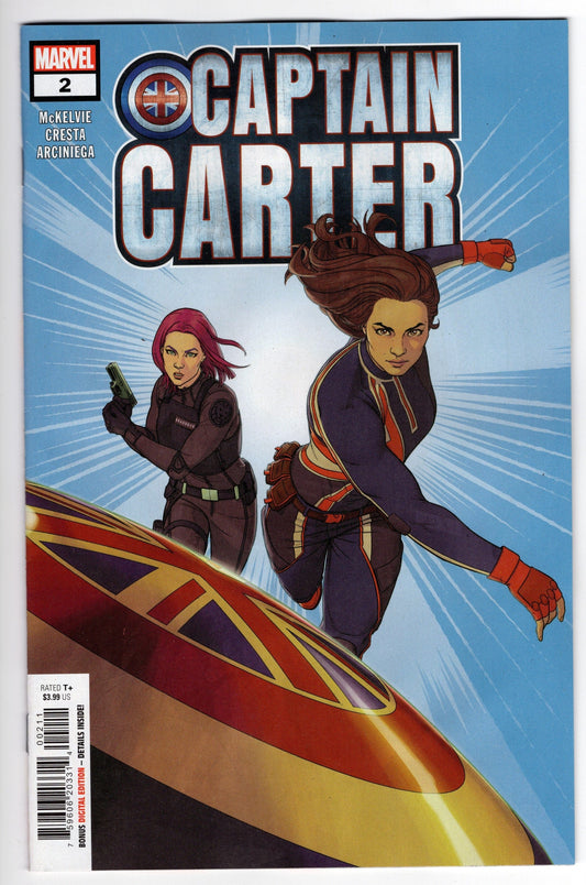 MARVEL PRH COMIC BOOK CAPTAIN CARTER #2 (OF 5)