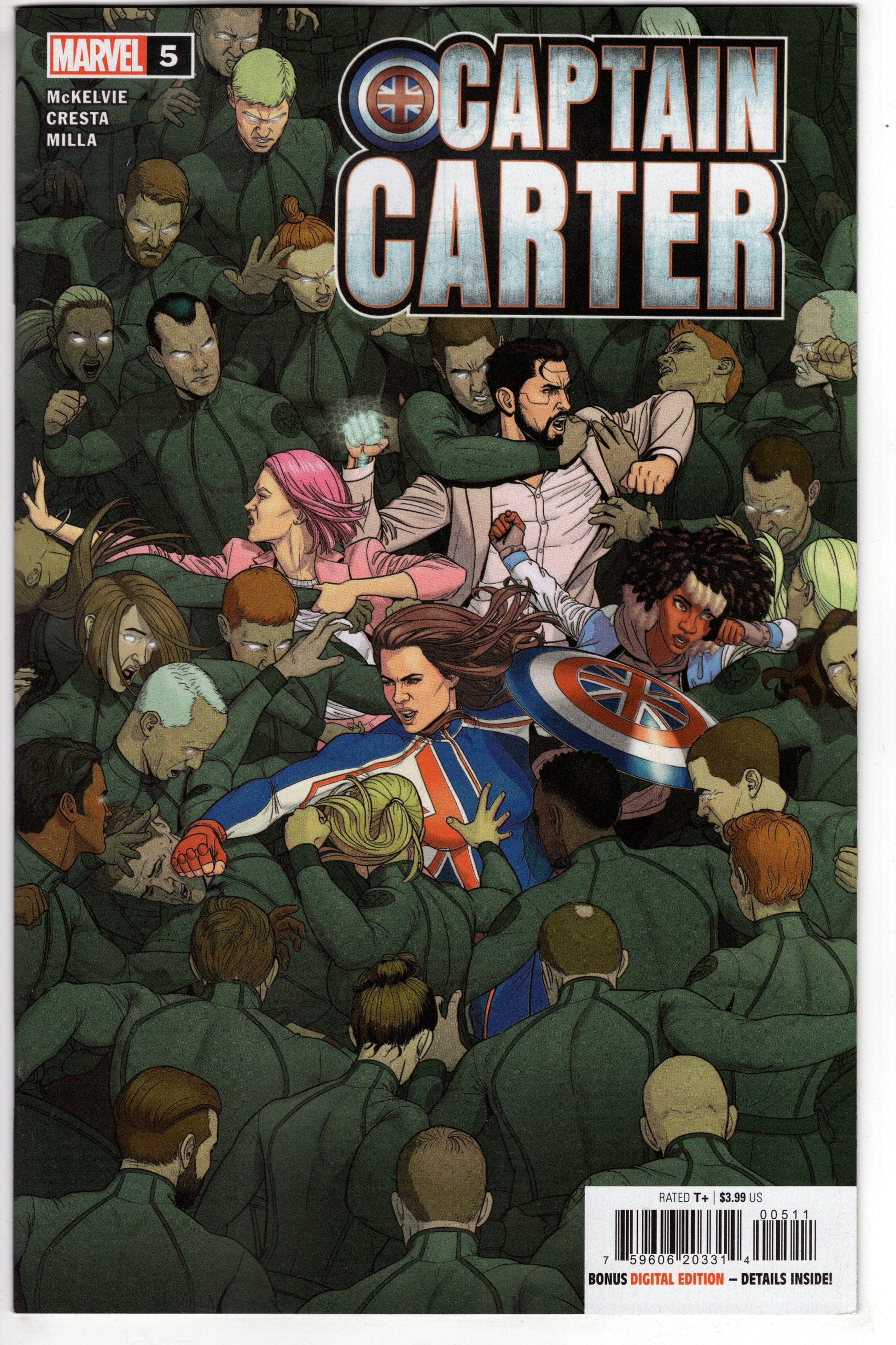 MARVEL PRH COMIC BOOK CAPTAIN CARTER #5 (OF 5)
