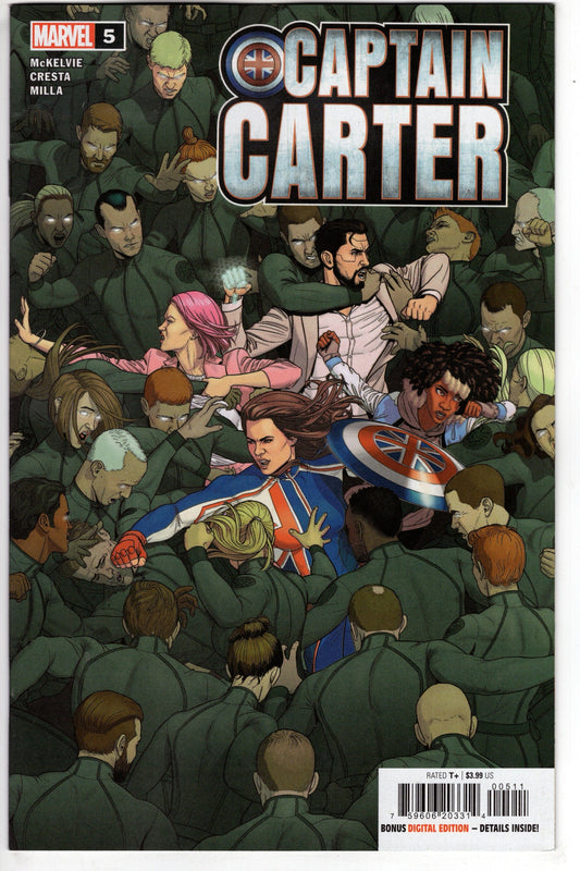 MARVEL PRH COMIC BOOK CAPTAIN CARTER #5 (OF 5)