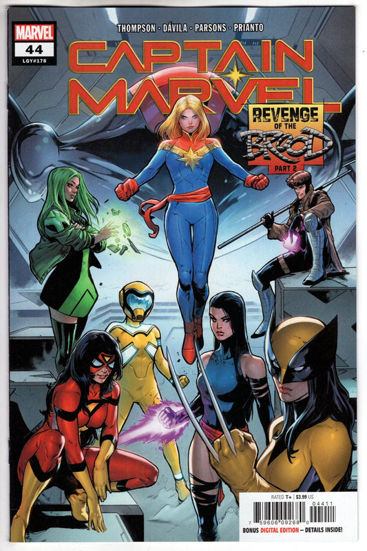 MARVEL PRH COMIC BOOK CAPTAIN MARVEL #44