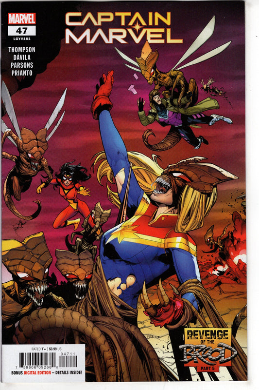MARVEL PRH COMIC BOOK CAPTAIN MARVEL #47