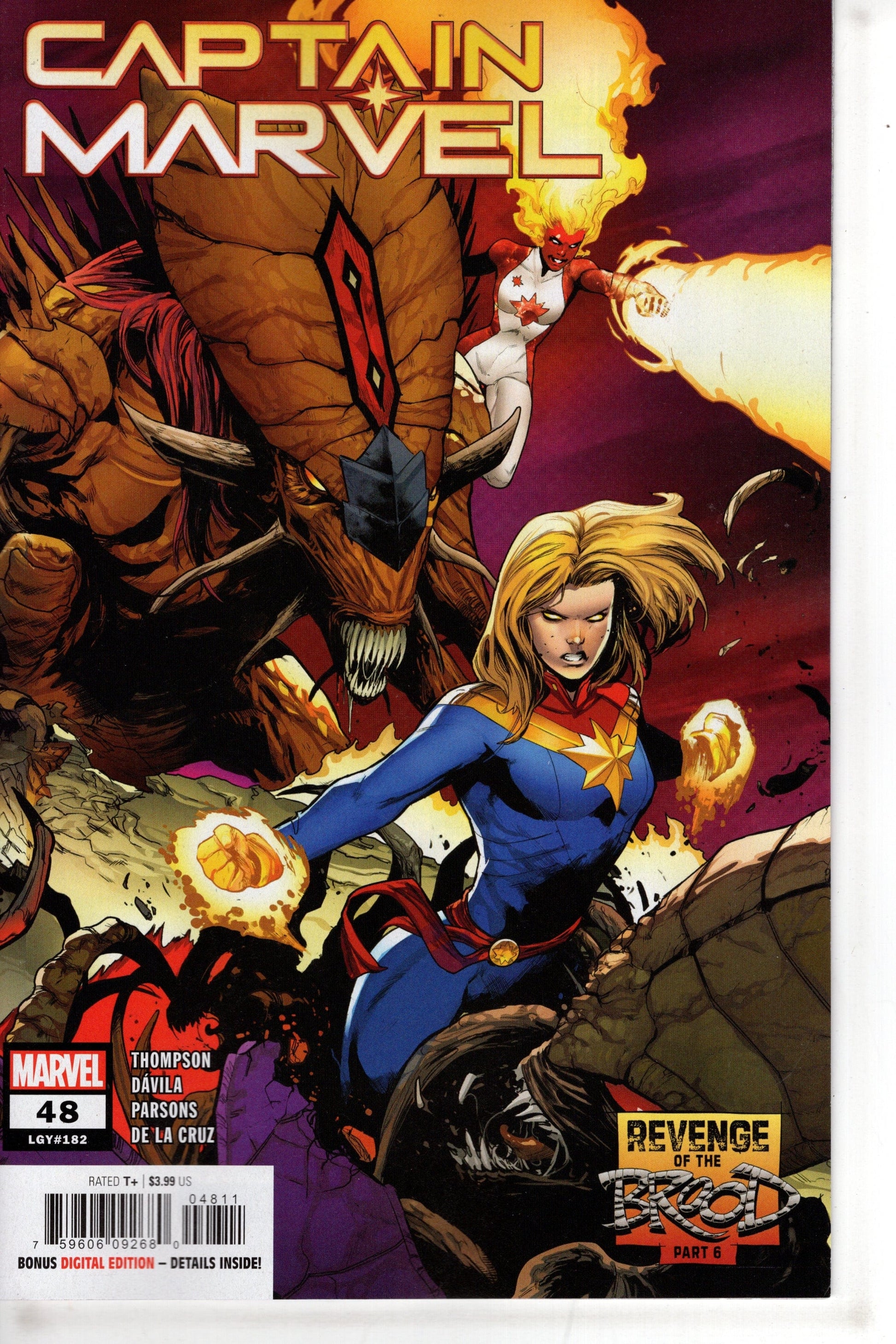 MARVEL PRH COMIC BOOK CAPTAIN MARVEL #48
