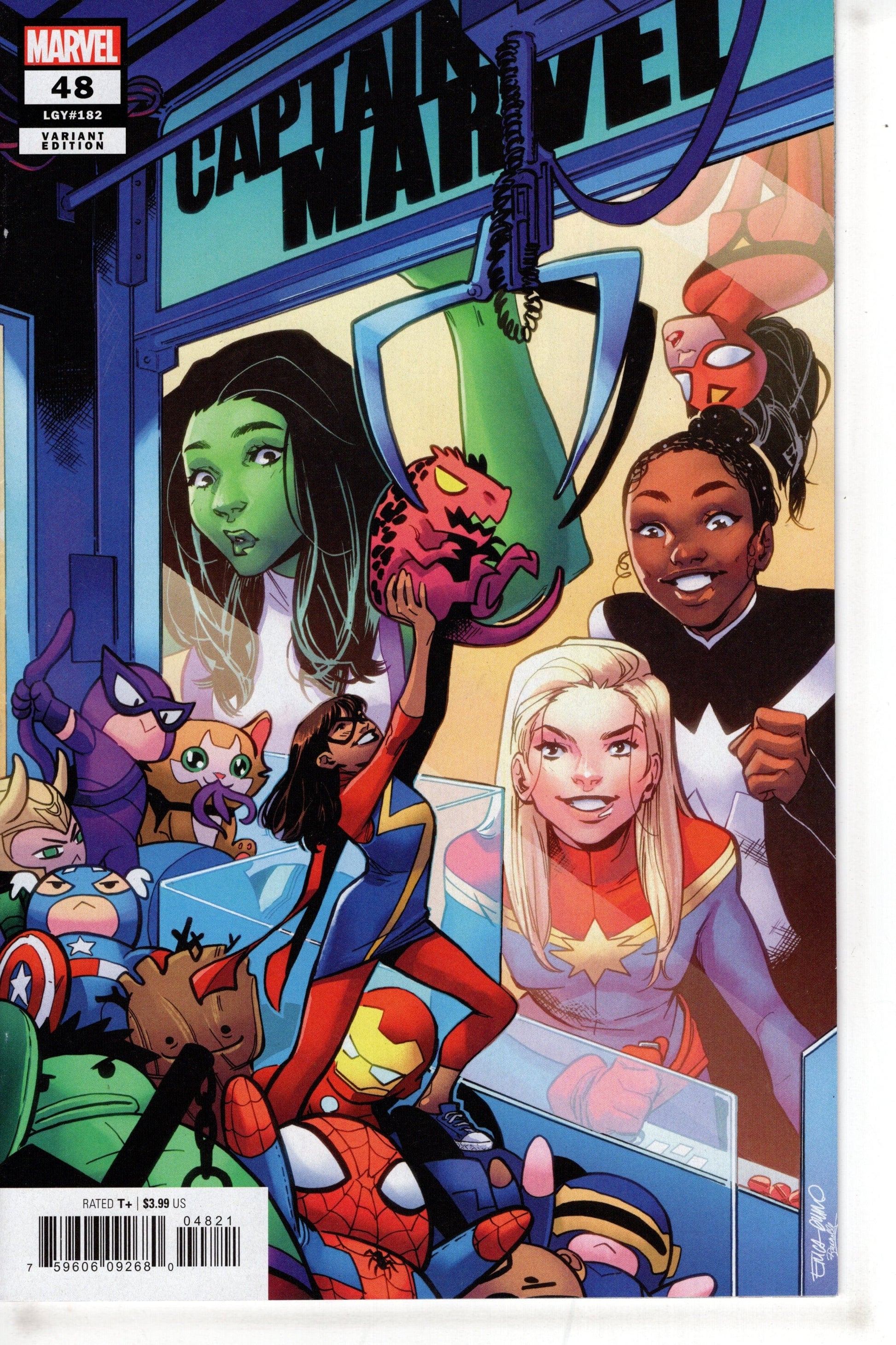 MARVEL PRH COMIC BOOK CAPTAIN MARVEL #48 DURSO VAR