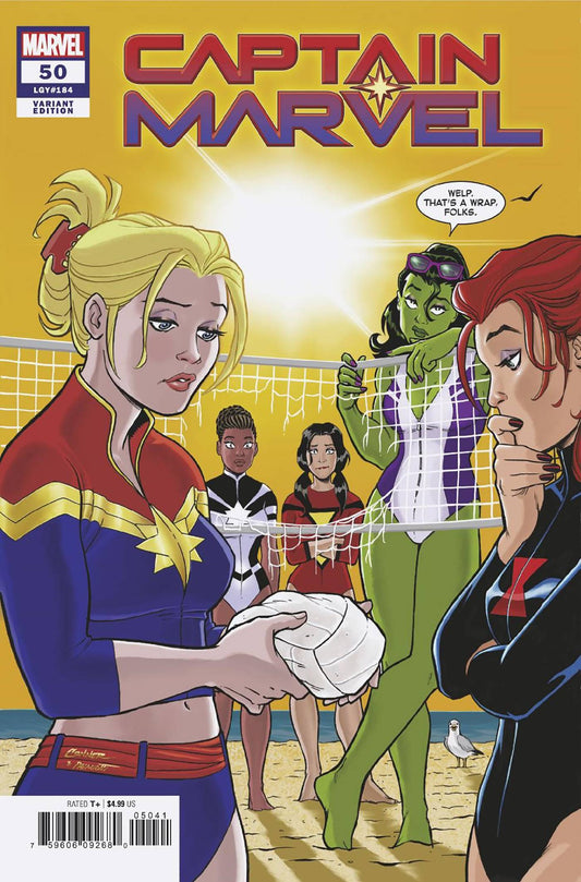 MARVEL PRH COMIC BOOK CAPTAIN MARVEL #50 AMANDA CONNER VAR