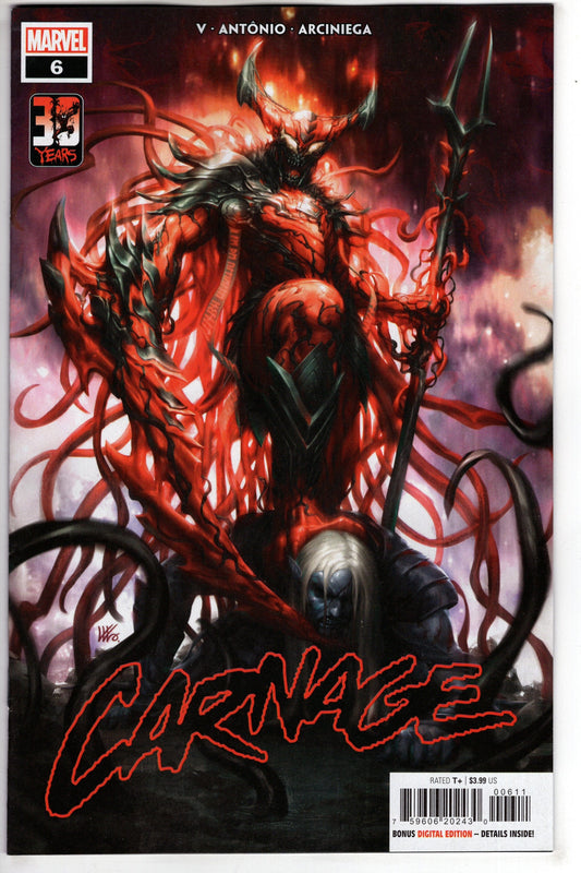 MARVEL PRH COMIC BOOK CARNAGE #6 (RES)