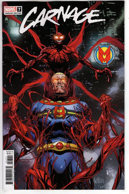 MARVEL PRH COMIC BOOK CARNAGE #7 YU MIRACLEMAN VARIANT