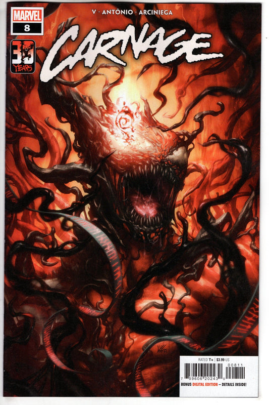 MARVEL PRH COMIC BOOK CARNAGE #8