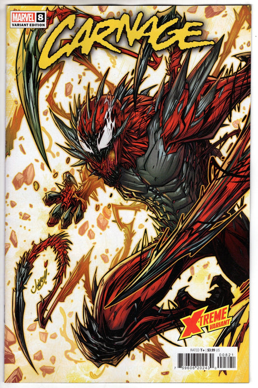 MARVEL PRH COMIC BOOK CARNAGE #8 MEYERS X-TREME MARVEL VAR