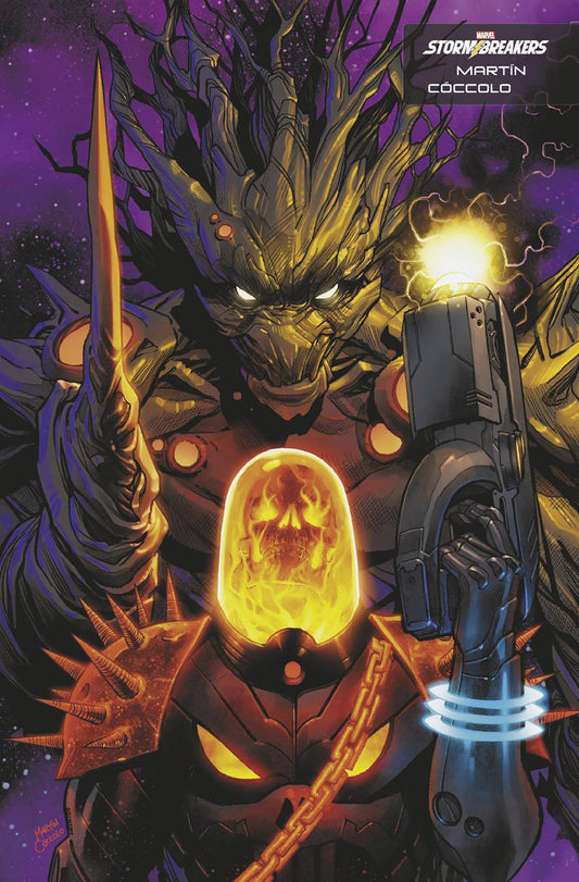 MARVEL PRH COMIC BOOK COSMIC GHOST RIDER #2 COCCOLO STORMBREAKERS VAR