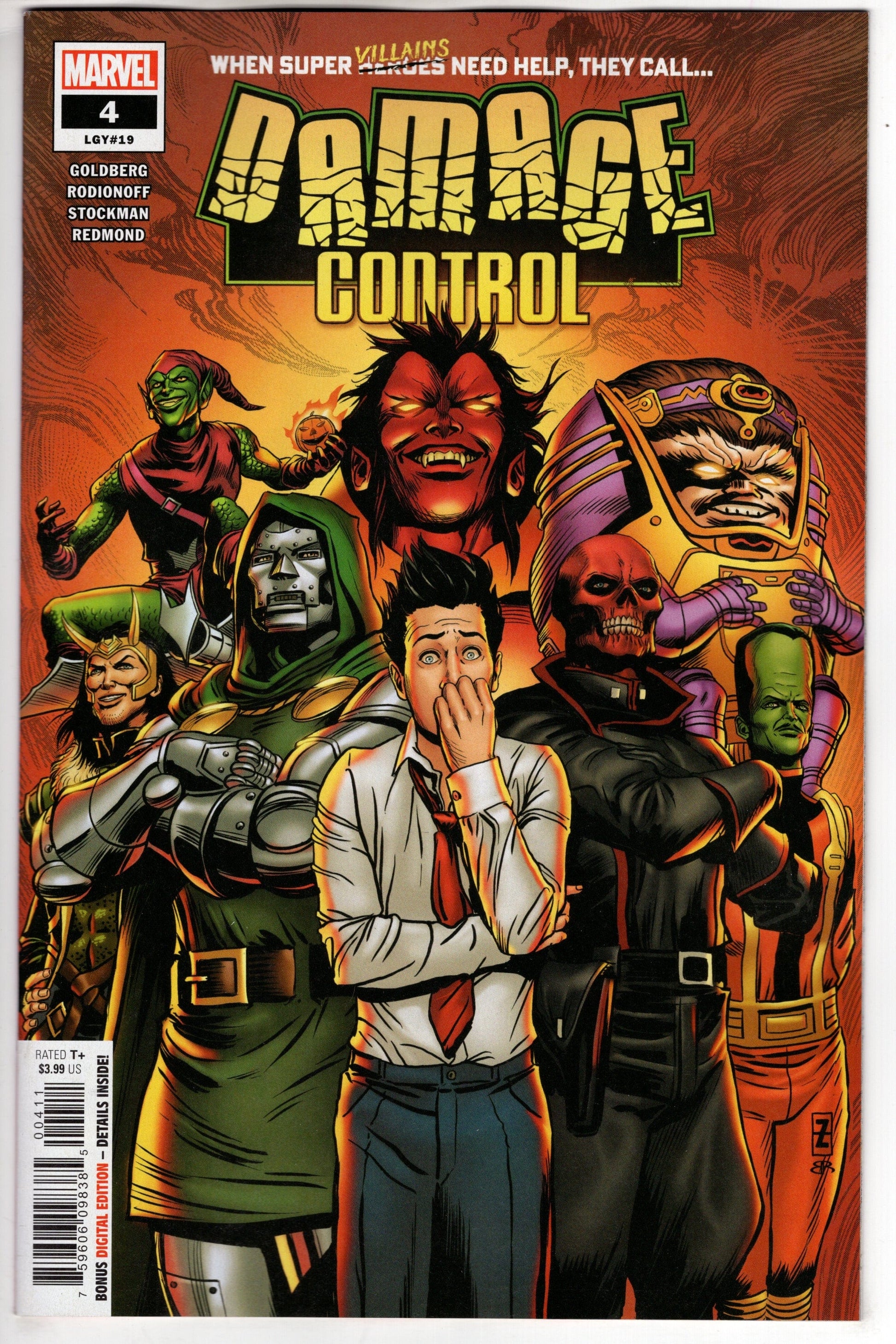 MARVEL PRH COMIC BOOK Damage Control #4 (Of 5)