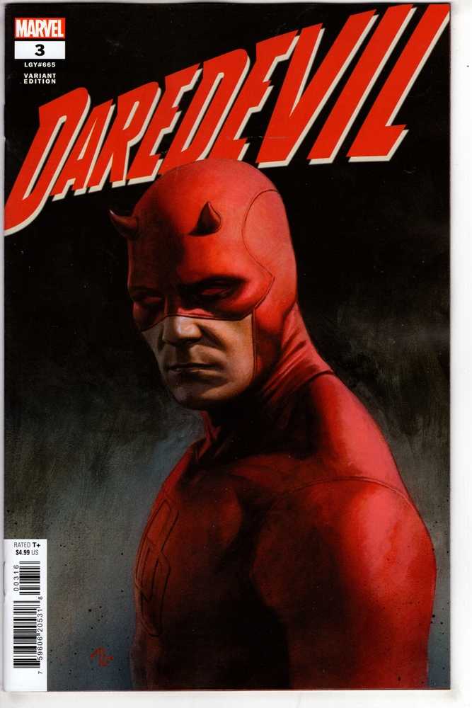 MARVEL PRH COMIC BOOK Daredevil 3 Adi Granov Variant