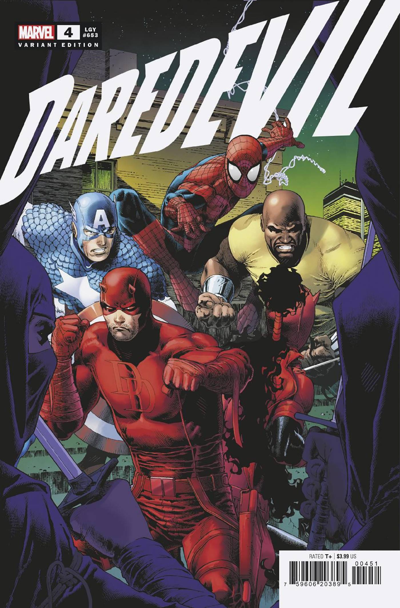 MARVEL PRH COMIC BOOK DAREDEVIL #4 SIQUEIRA PROMO VARIANT