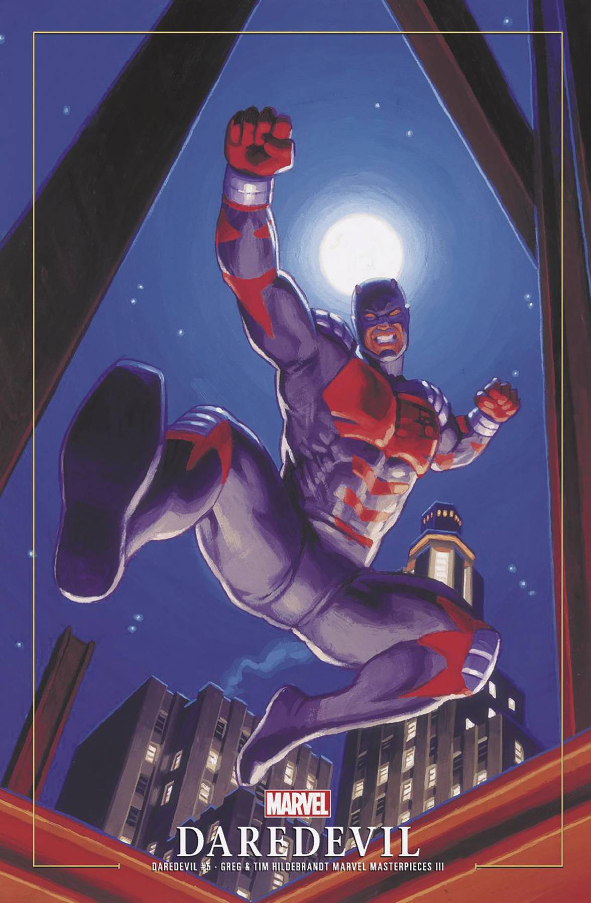 MARVEL PRH COMIC BOOK DAREDEVIL #5 HILDEBRANDT MARVEL MASTERPIECES III VAR