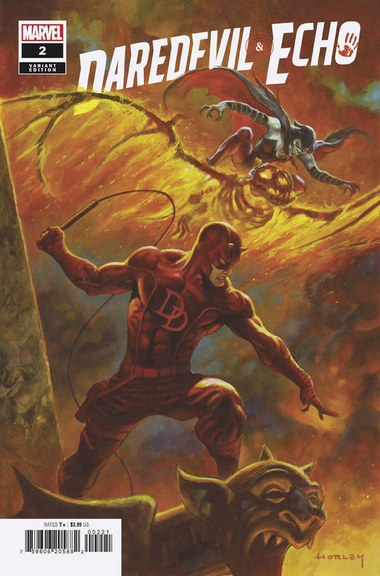 MARVEL PRH COMIC BOOK DAREDEVIL AND ECHO #2 (OF 4) ALEX HORLEY VAR