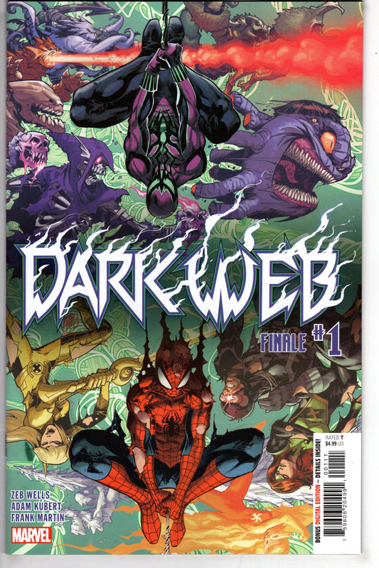MARVEL PRH COMIC BOOK DARK WEB FINALE #1