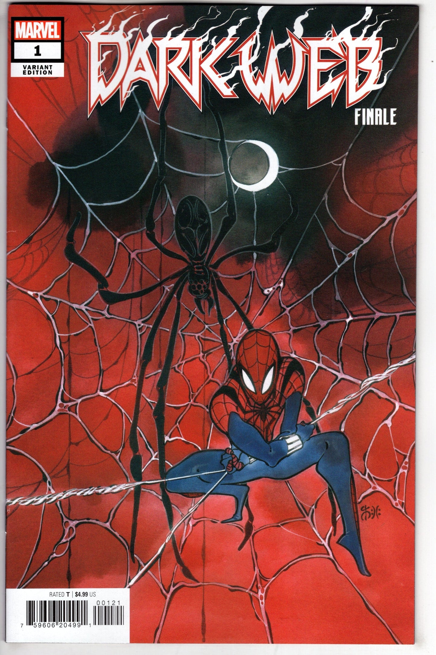 MARVEL PRH COMIC BOOK DARK WEB FINALE #1 MOMOKO VAR