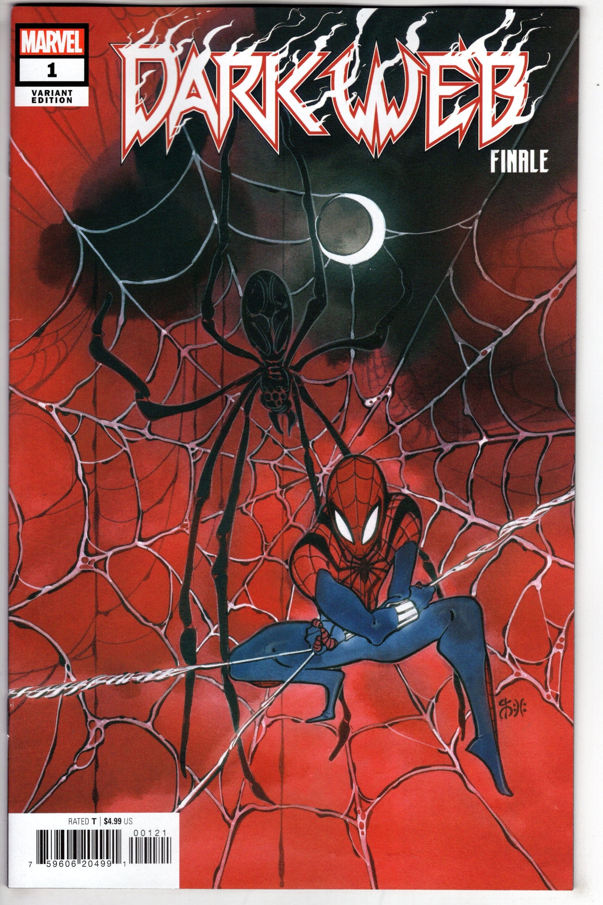 MARVEL PRH COMIC BOOK DARK WEB FINALE #1 MOMOKO VAR