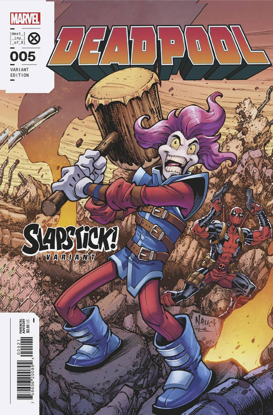 MARVEL PRH COMIC BOOK DEADPOOL #5 NAUCK SLAPSTICK VAR