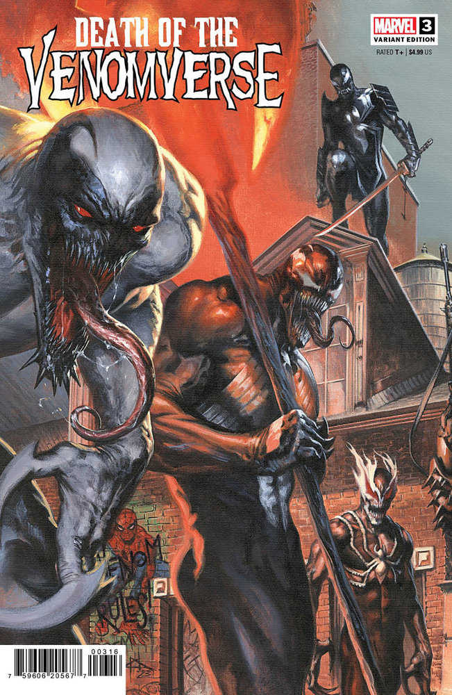 MARVEL PRH COMIC BOOK Death Of The Venomverse 3 Gabriele Dell'Otto Connecting Variant
