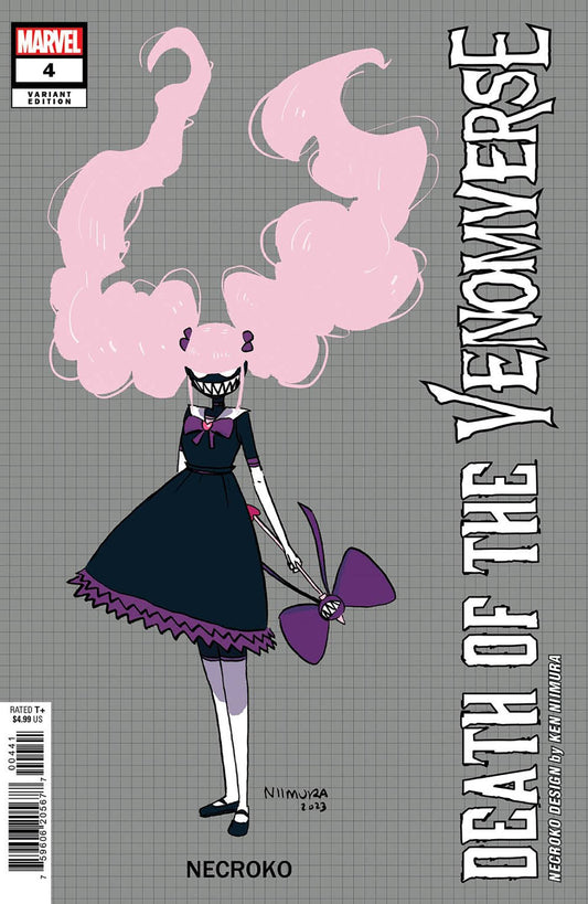 MARVEL PRH COMIC BOOK DEATH OF VENOMVERSE #4 (OF 5) KEN NIIMURA DESIGN VAR