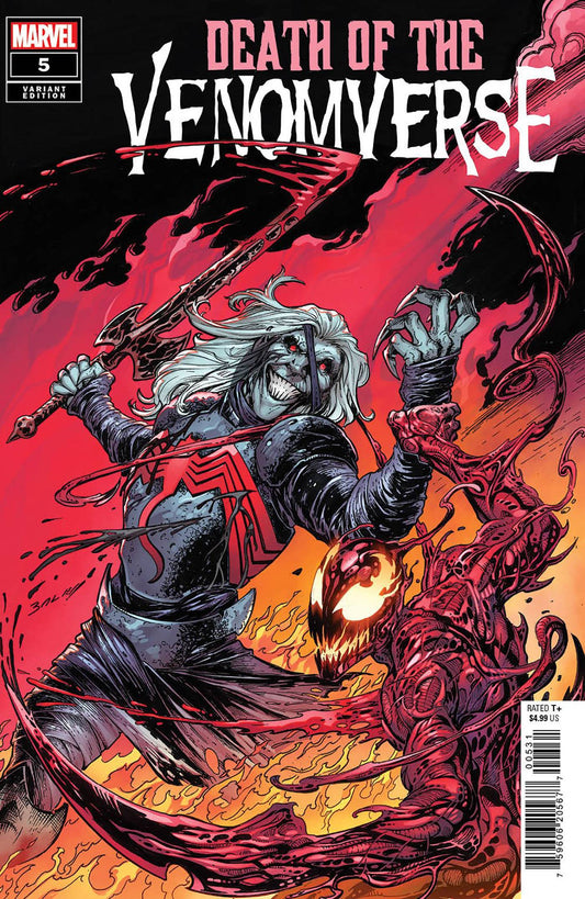 MARVEL PRH COMIC BOOK DEATH OF VENOMVERSE #5 (OF 5) MARK BAGLEY VAR