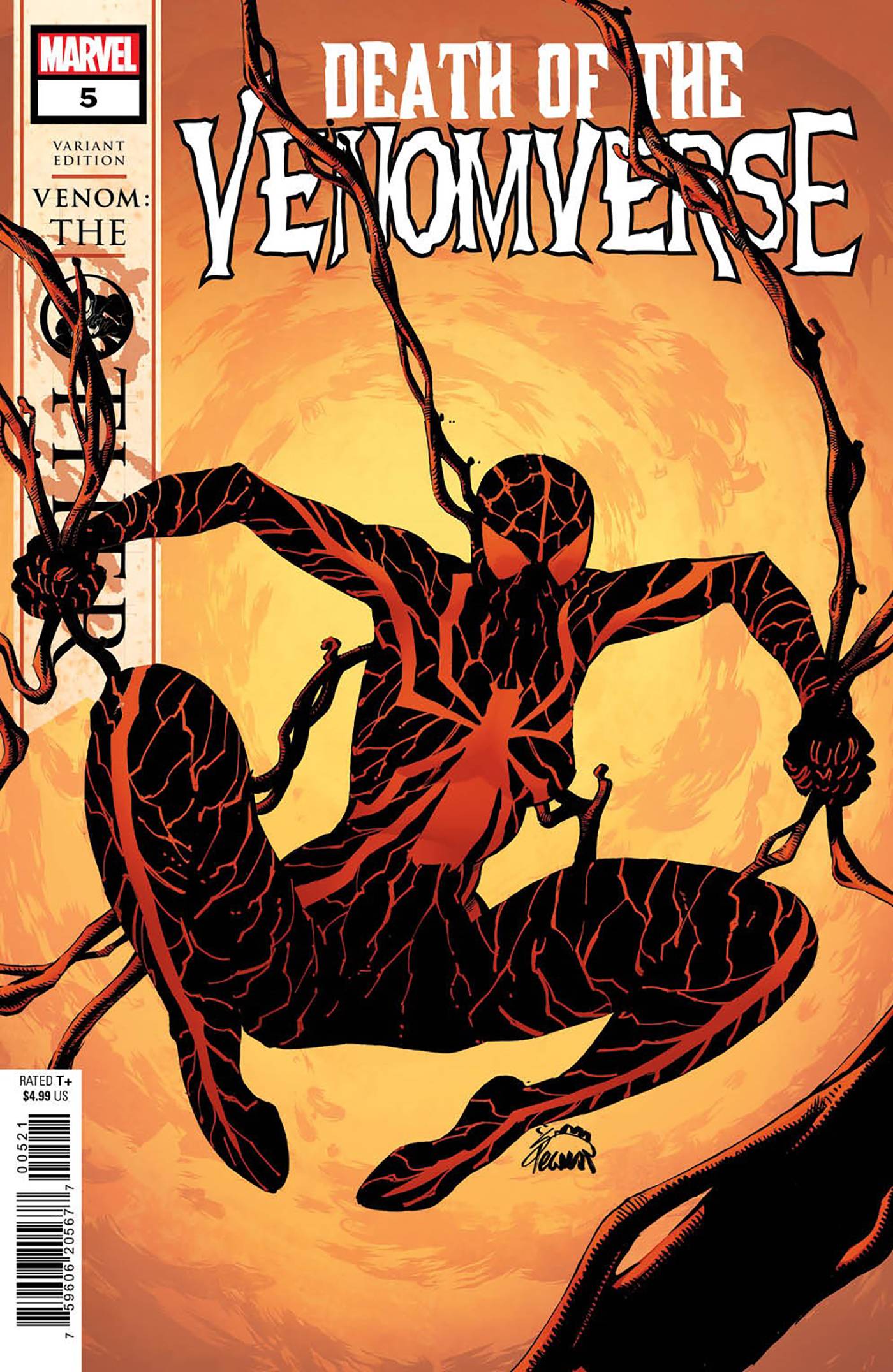 MARVEL PRH COMIC BOOK DEATH OF VENOMVERSE #5 (OF 5) RYAN STEGMAN VENOM OTHER VAR