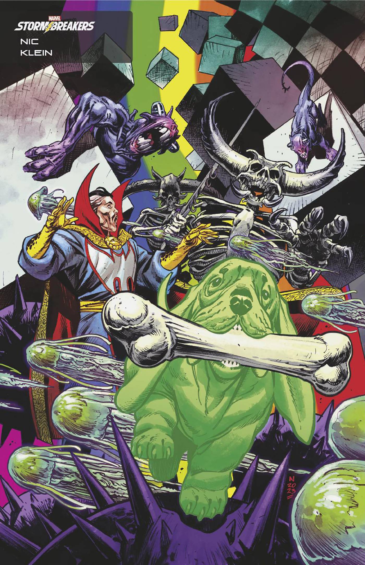 MARVEL PRH COMIC BOOK DOCTOR STRANGE #6 NIC KLEIN STORMBREAKERS VAR