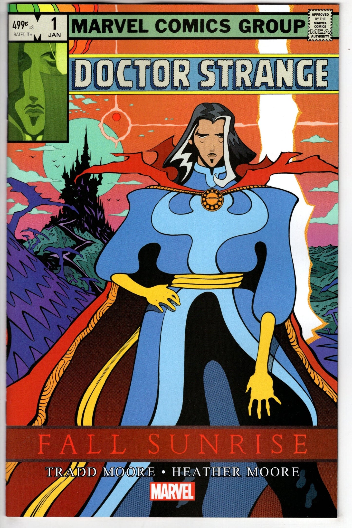 MARVEL PRH COMIC BOOK DOCTOR STRANGE FALL SUNRISE #1 (OF 4) MOORE WRPAD CVR