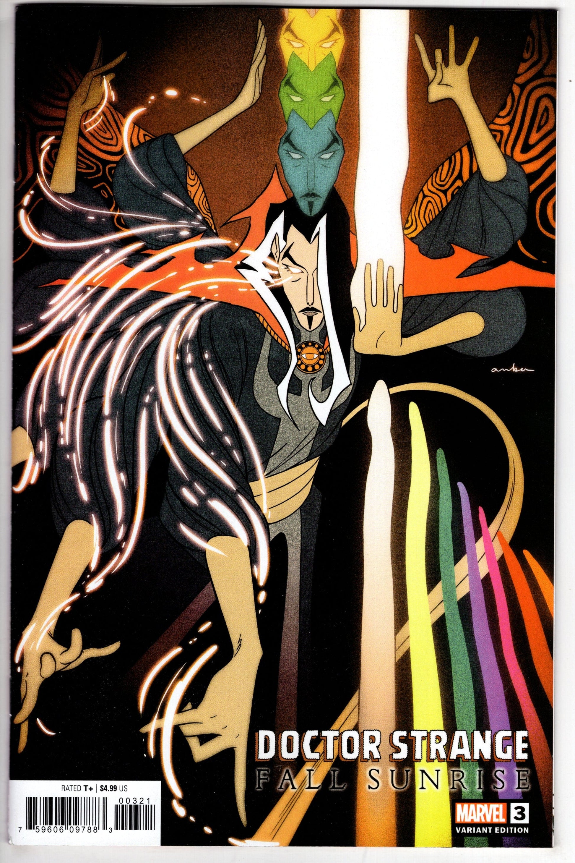 MARVEL PRH COMIC BOOK DOCTOR STRANGE FALL SUNRISE #3 (OF 4) ANKA VAR