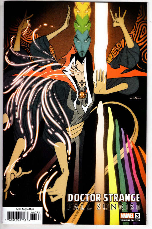 MARVEL PRH COMIC BOOK DOCTOR STRANGE FALL SUNRISE #3 (OF 4) ANKA VAR