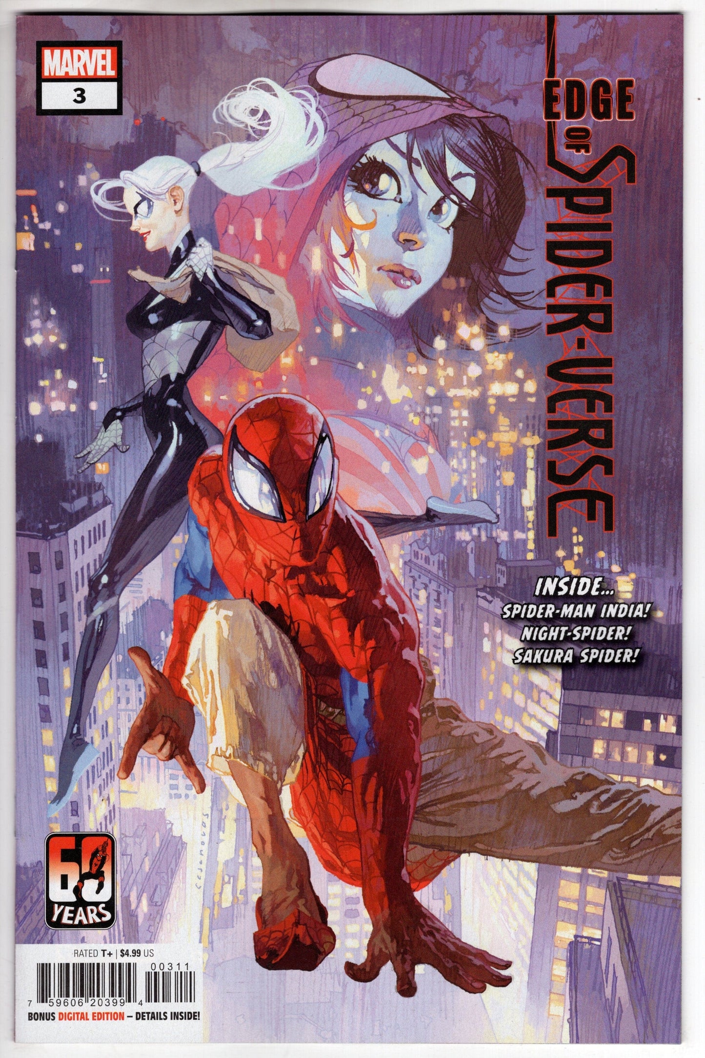 MARVEL PRH COMIC BOOK EDGE OF SPIDER-VERSE #3 (OF 5)