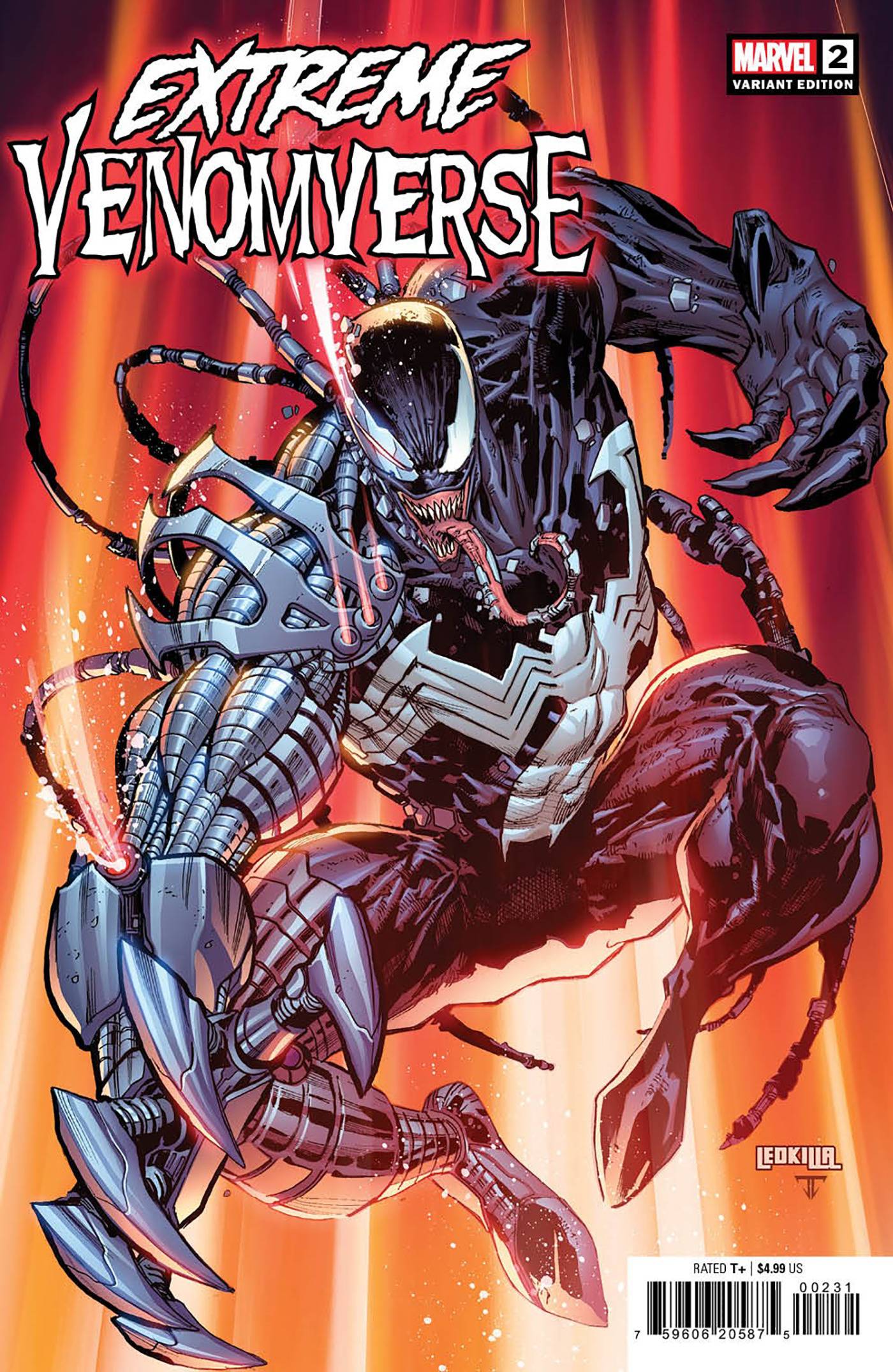 MARVEL PRH COMIC BOOK EXTREME VENOMVERSE #2 (OF 5) LASHLEY SYMBIOTE VAR