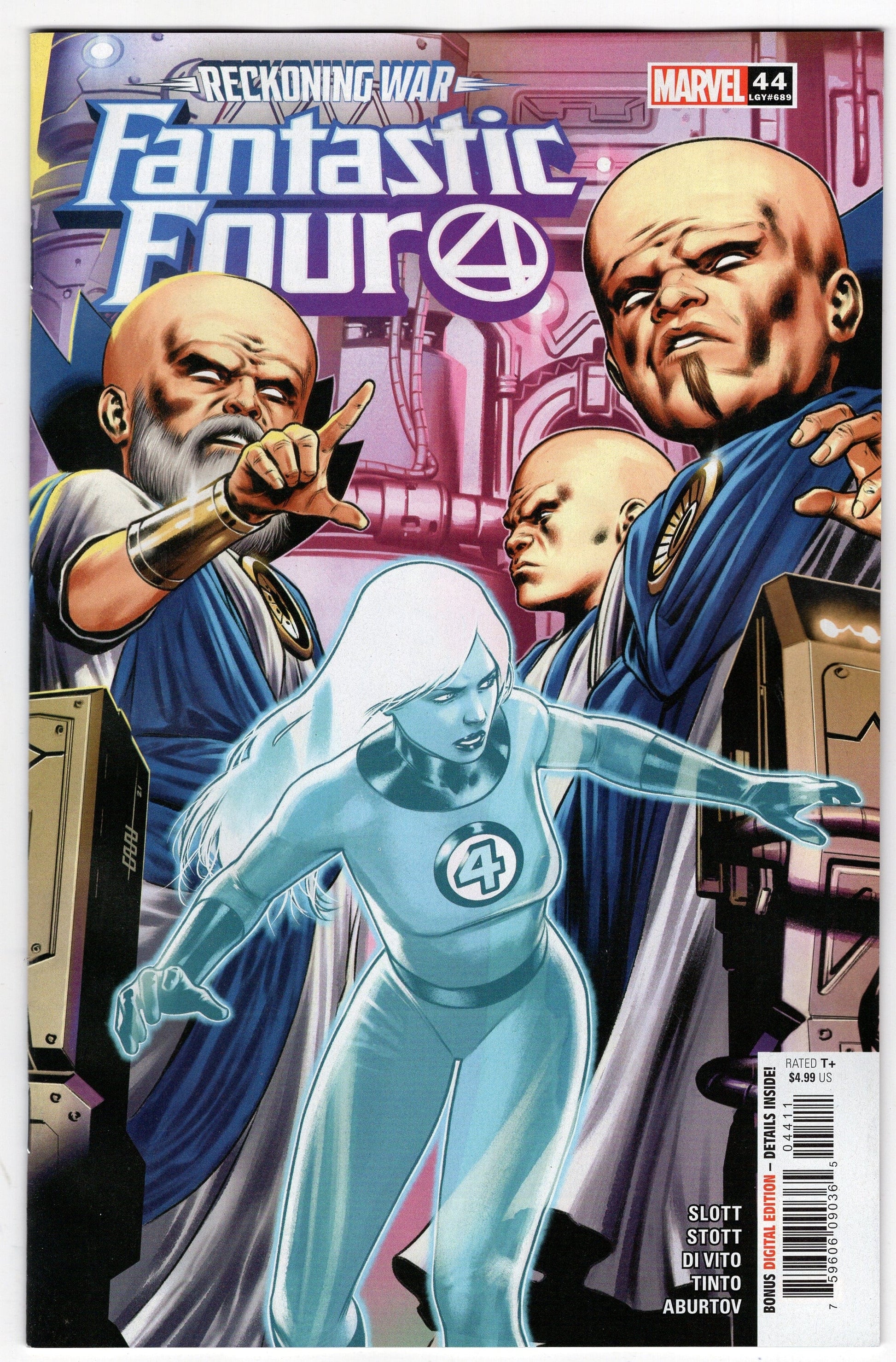 MARVEL PRH COMIC BOOK FANTASTIC FOUR #44