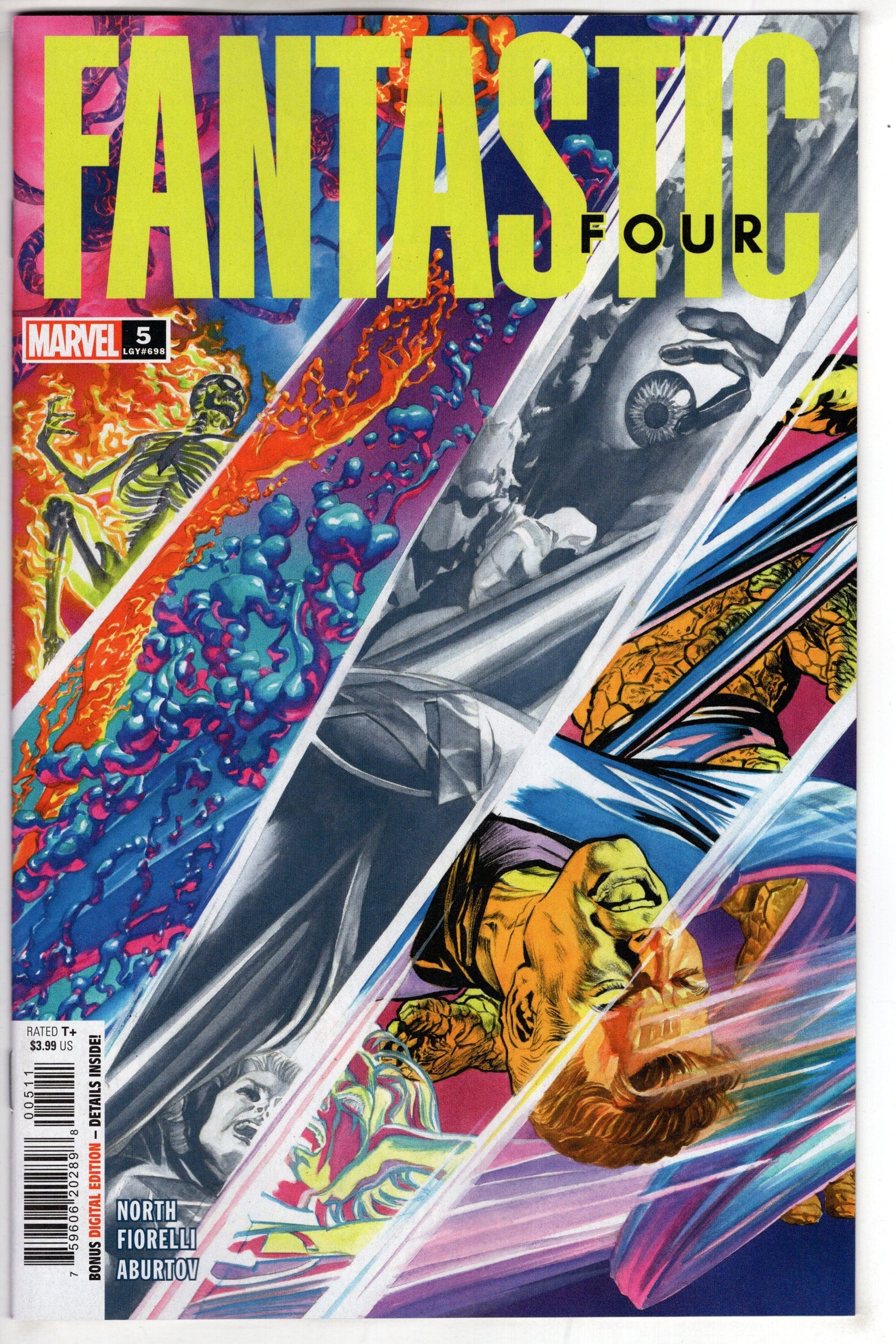 MARVEL PRH COMIC BOOK FANTASTIC FOUR #5
