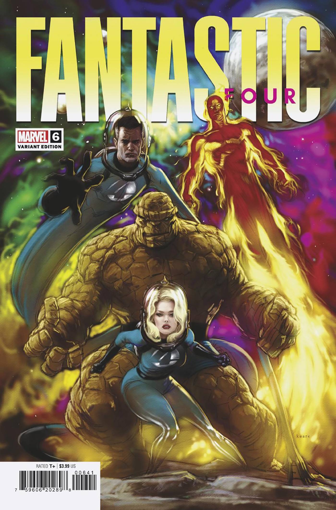 MARVEL PRH COMIC BOOK FANTASTIC FOUR #6 ANDREWS VAR