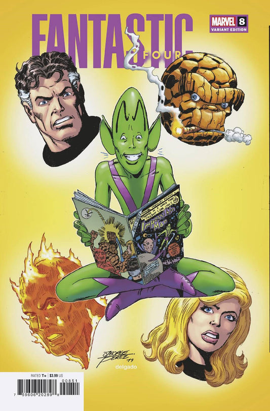 MARVEL PRH COMIC BOOK FANTASTIC FOUR #8 GEORGE PEREZ VAR