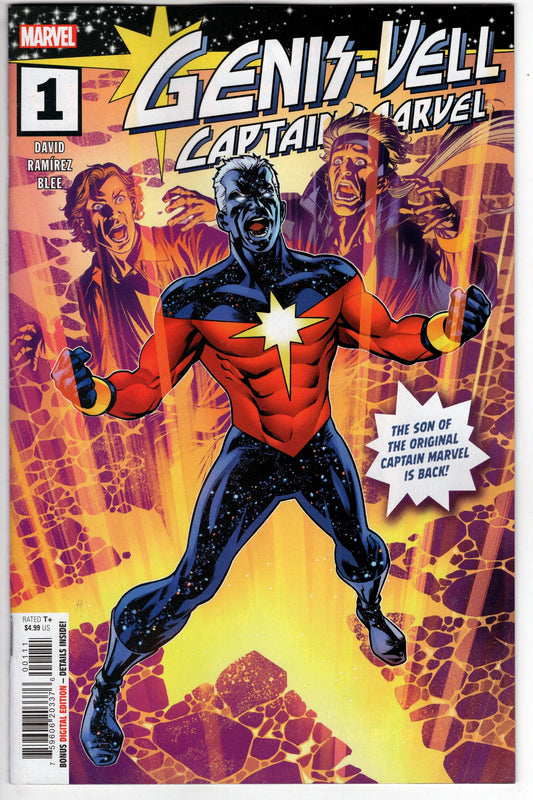 MARVEL PRH COMIC BOOK GENIS-VELL CAPTAIN MARVEL #1 (OF 5)