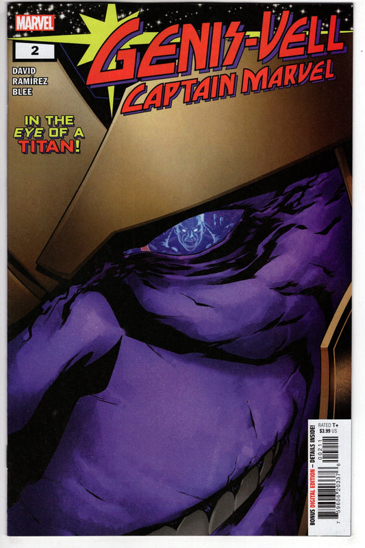 MARVEL PRH COMIC BOOK GENIS-VELL CAPTAIN MARVEL #2 (OF 5)
