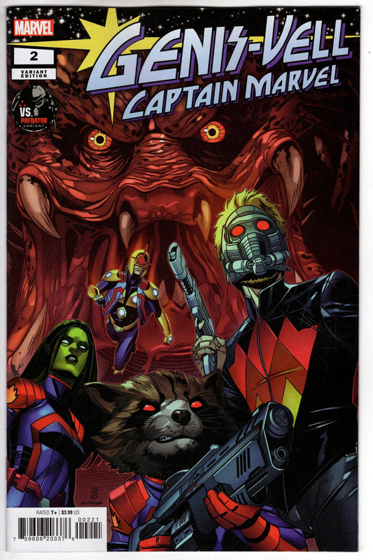 MARVEL PRH COMIC BOOK GENIS-VELL CAPTAIN MARVEL #2 (OF 5) SPROUSE PREDATOR VARIANT