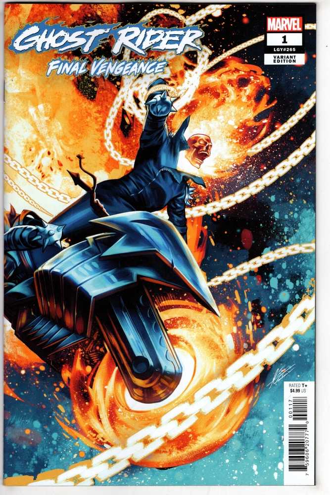 MARVEL PRH COMIC BOOK Ghost Rider: Final Vengeance 1 Mateus Manhanini Variant
