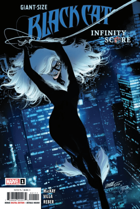 MARVEL PRH COMIC BOOK GIANT-SIZE BLACK CAT INFINITY SCORE #1