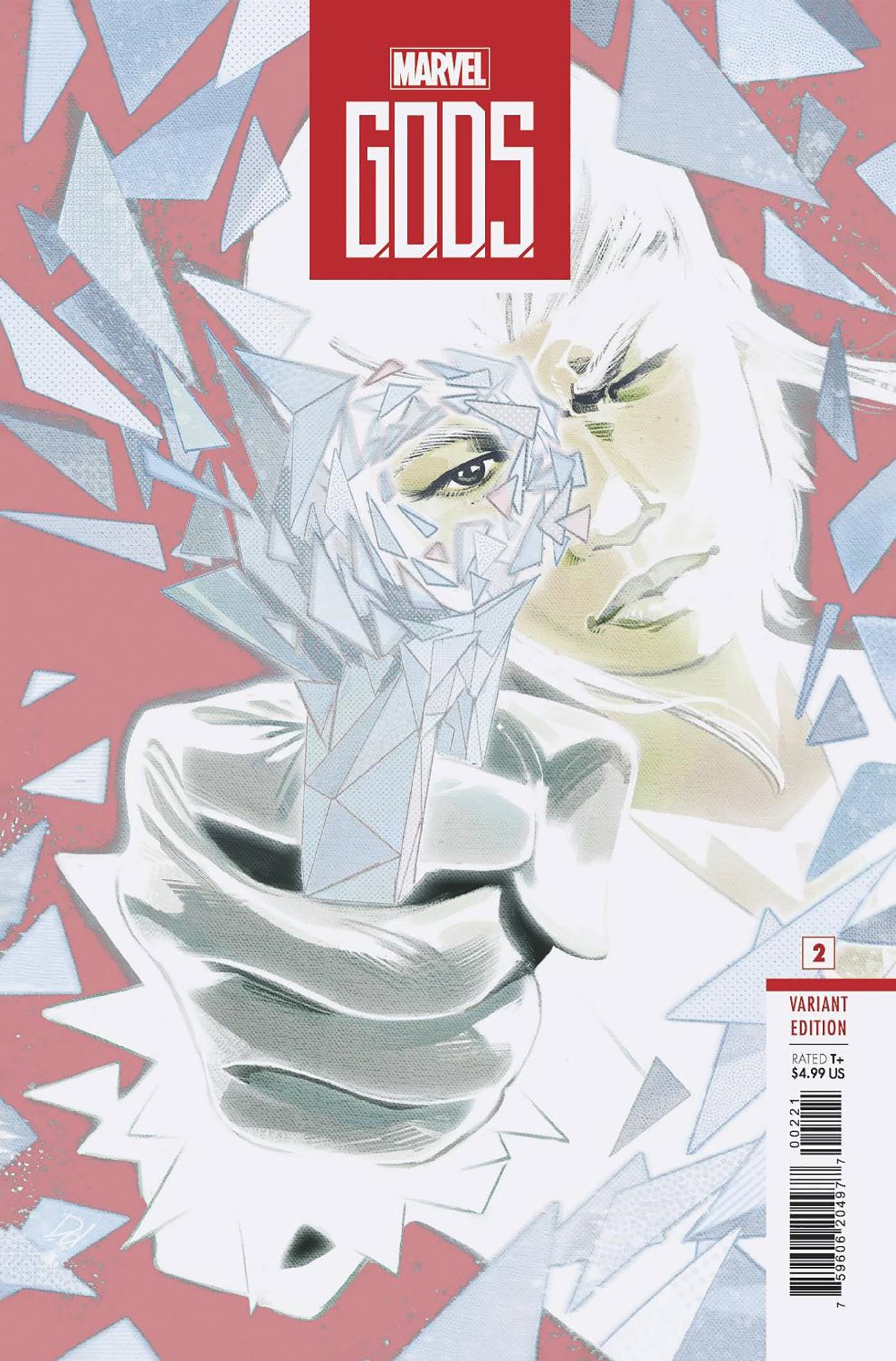 MARVEL PRH COMIC BOOK GODS #2 MIKE DEL MUNDO VARIANT