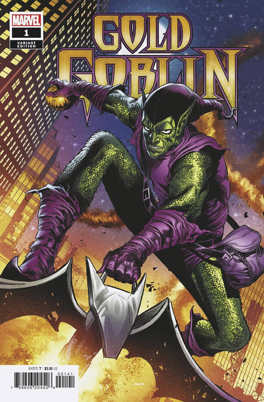 MARVEL PRH COMIC BOOK GOLD GOBLIN #1 (OF 5) CHECHETTO GREEN VARIANT