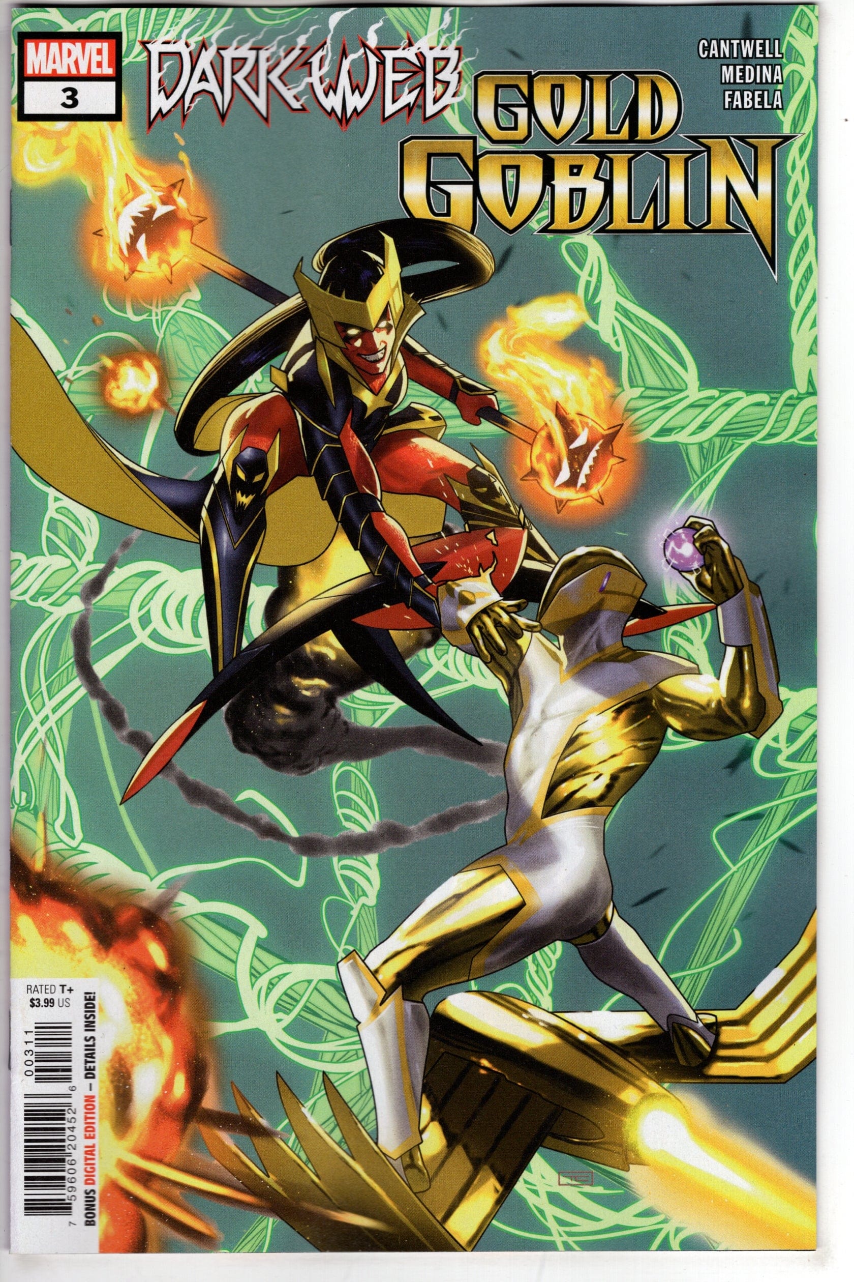 MARVEL PRH COMIC BOOK GOLD GOBLIN #3 (OF 5)