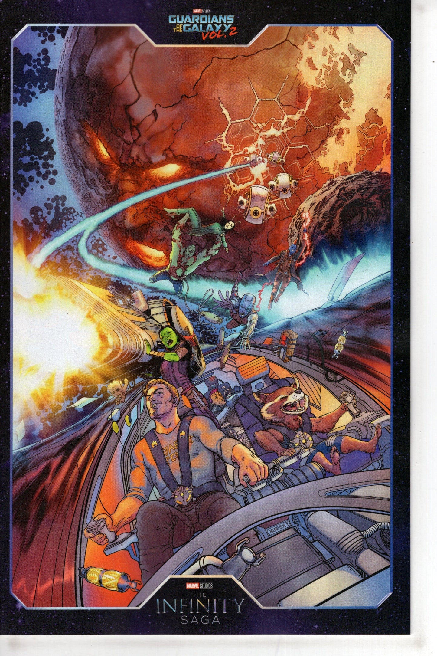 MARVEL PRH COMIC BOOK GUARDIANS OF THE GALAXY #1 KUDER INFINITY SAGA PHASE 3 VAR